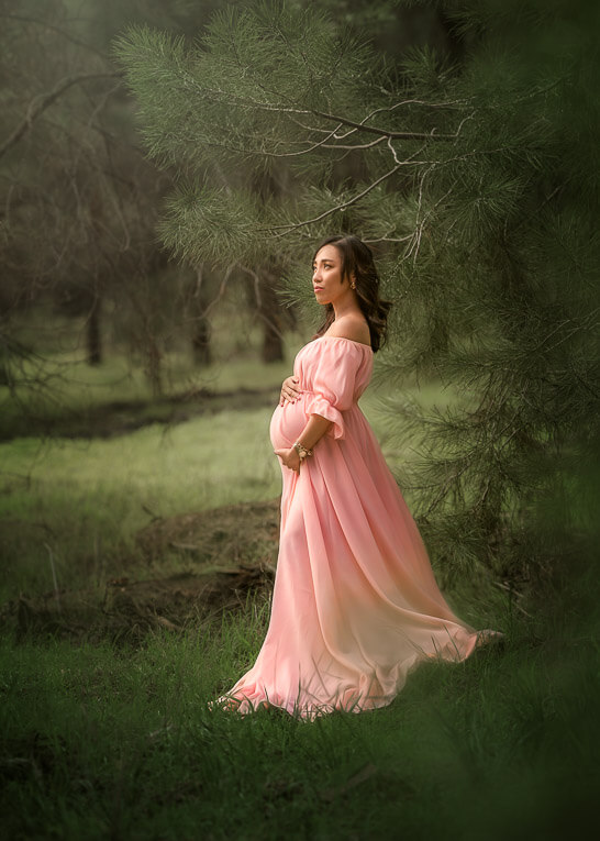 Perth mum to be during photo shoot