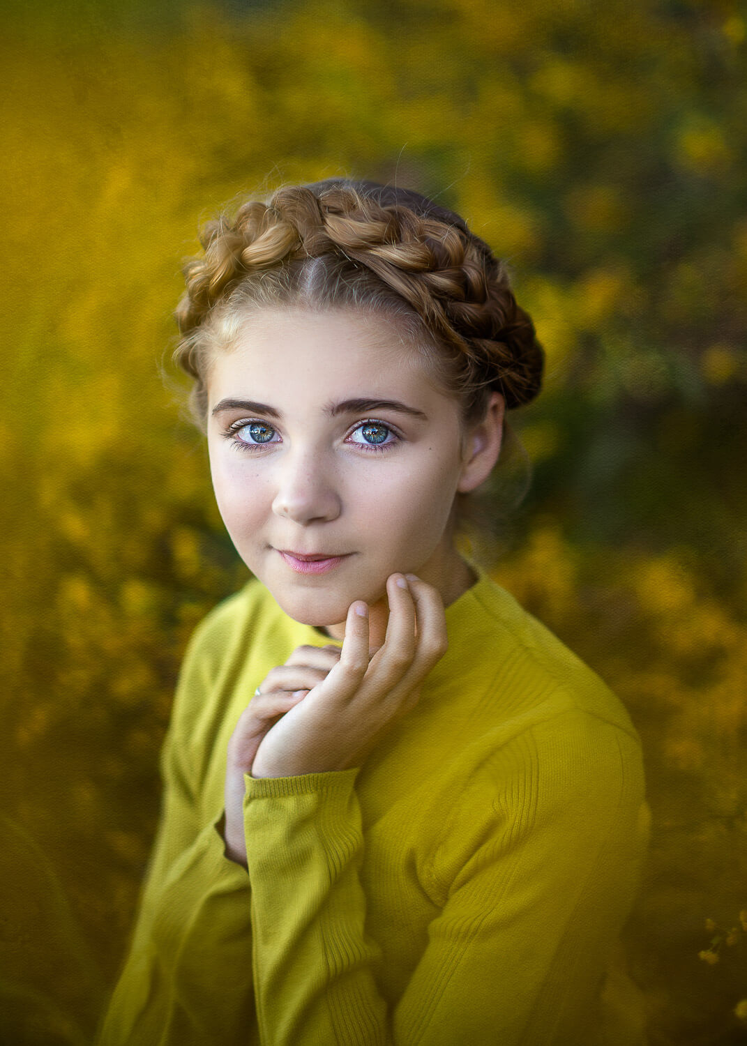 Perth teen girl during photo session