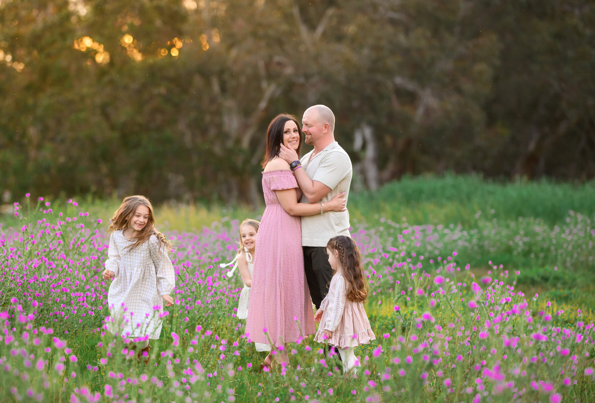 Perth family during outdoor photo session