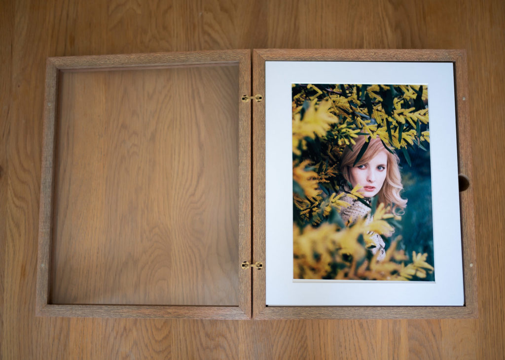 Timber Portrait Display Box