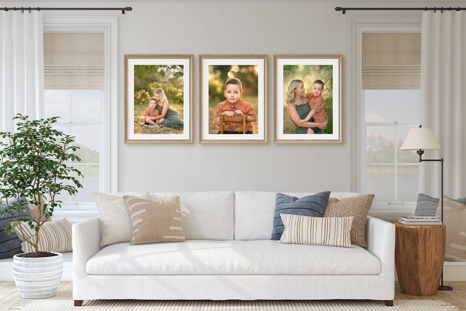 Room View - Perth Family Photography Wallart
