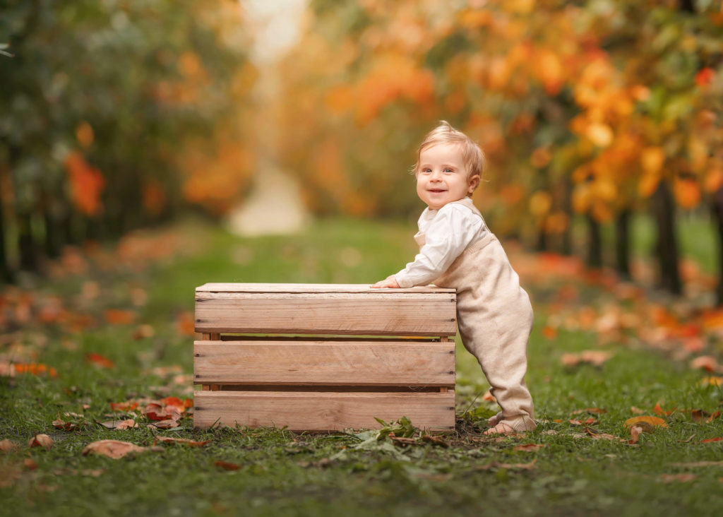 Perth Autumn Baby Photo Session